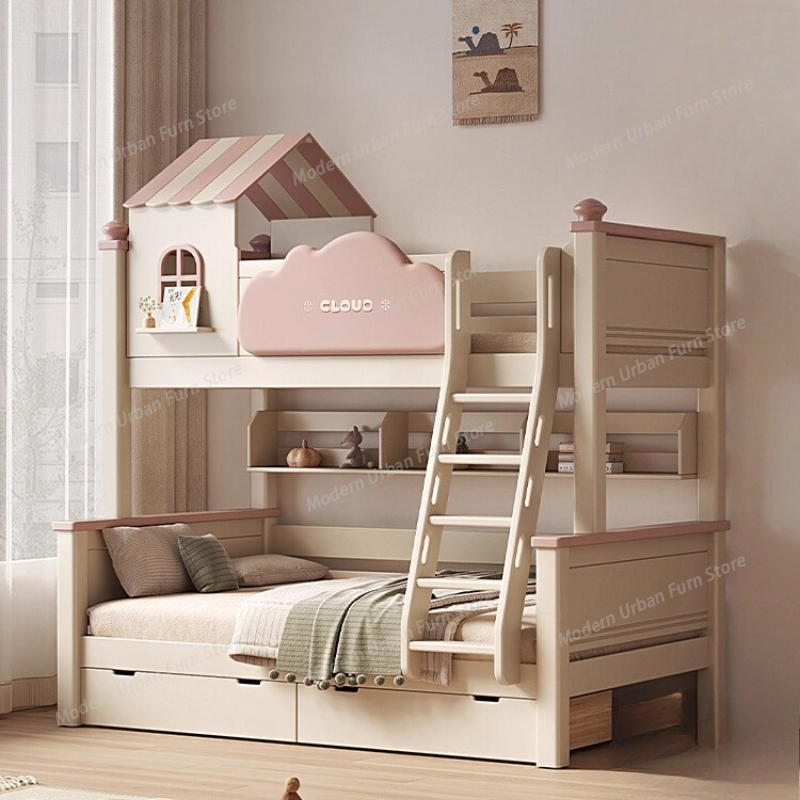King Size Bed Frame With Storage Drawers - Infantil Furniture Drawers Storage Bunk Beds