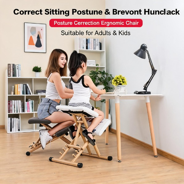 Chairs - Kids Posture Correction Kneeling Chair Anti‑Hunchback