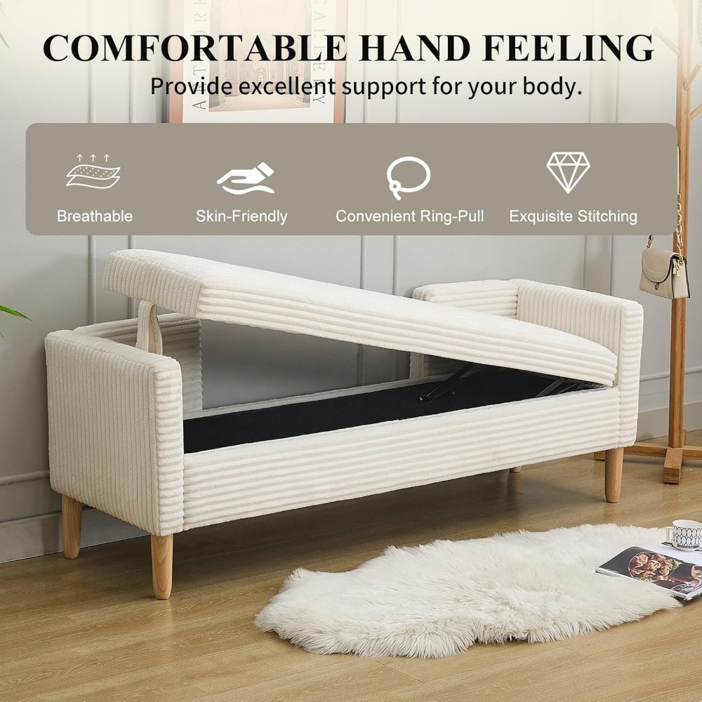 Bedroom Furniture - with Wood Leg, End of Bed