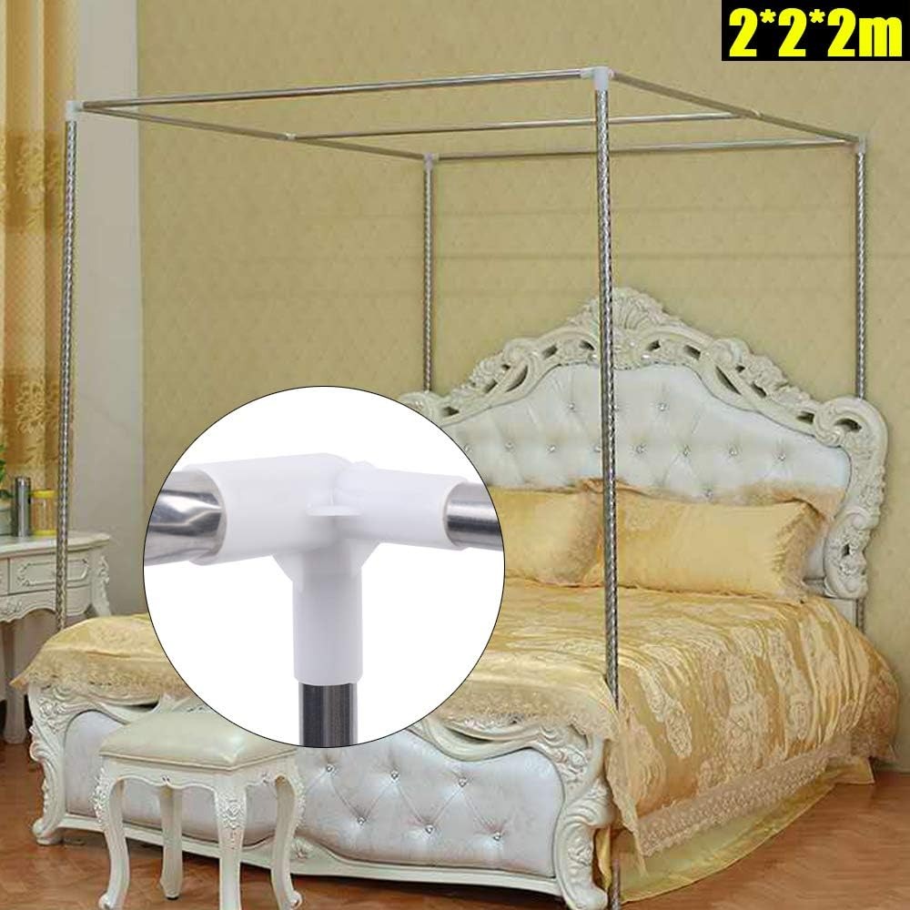 Canopy Bed Frame Metal Queen - Stainless Steel Canopy Bed Frame Post