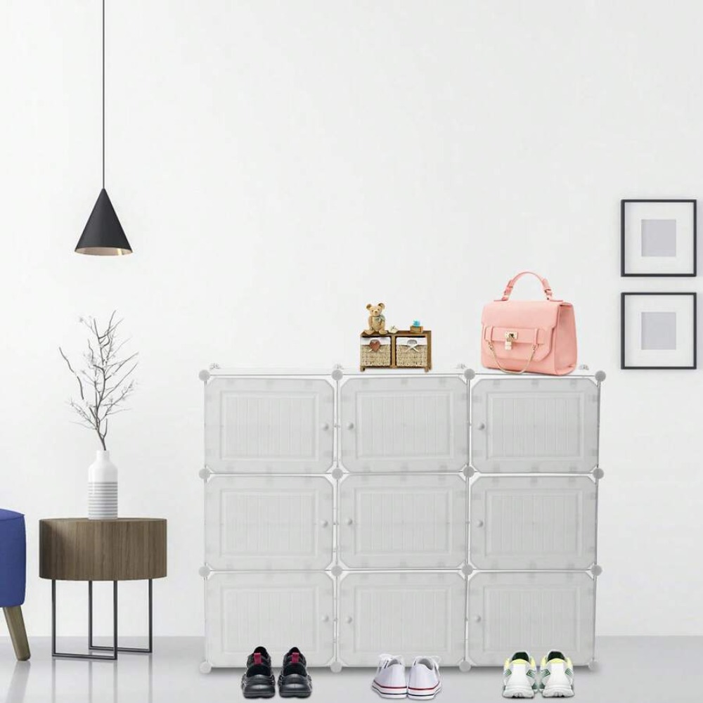 36 Pair Shoe Rack Organizer, 9 - đánh giá và giá Shoe Rack Cabinet Narrow Entryway
