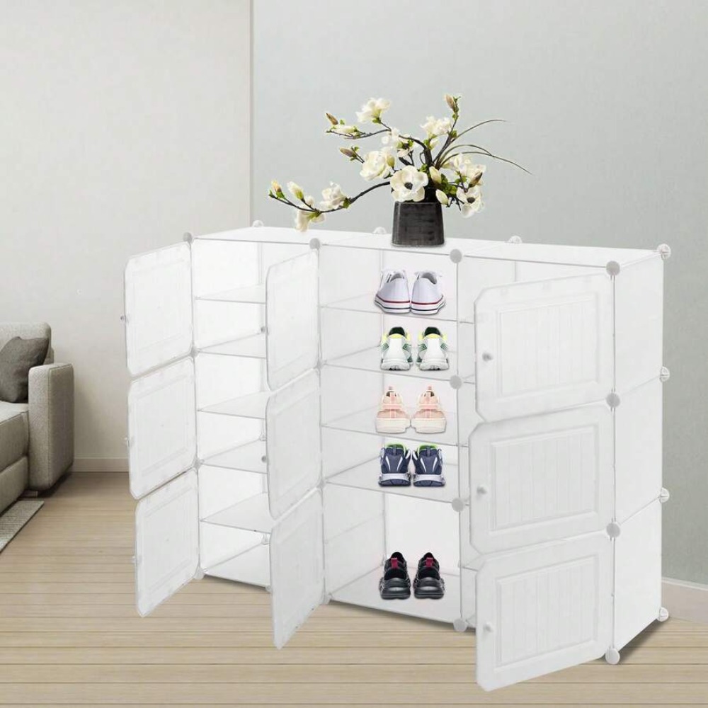 36 Pair Shoe Rack Organizer, 9 - đánh giá và giá Shoe Rack Cabinet Narrow Entryway