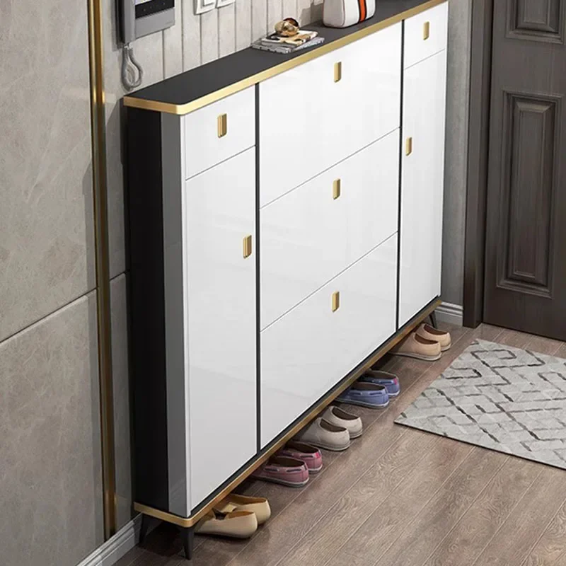 Ultra Thin Narrow Shoe Cabinet - đánh giá và giá Shoe Rack Cabinet Narrow Entryway