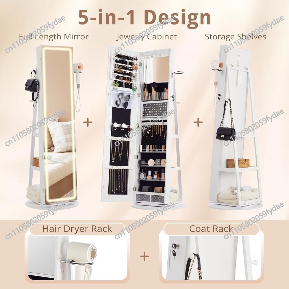 Mirror Jewelry Cabinet Standin - đánh giá và giá Full Length Mirror Jewelry Armoire