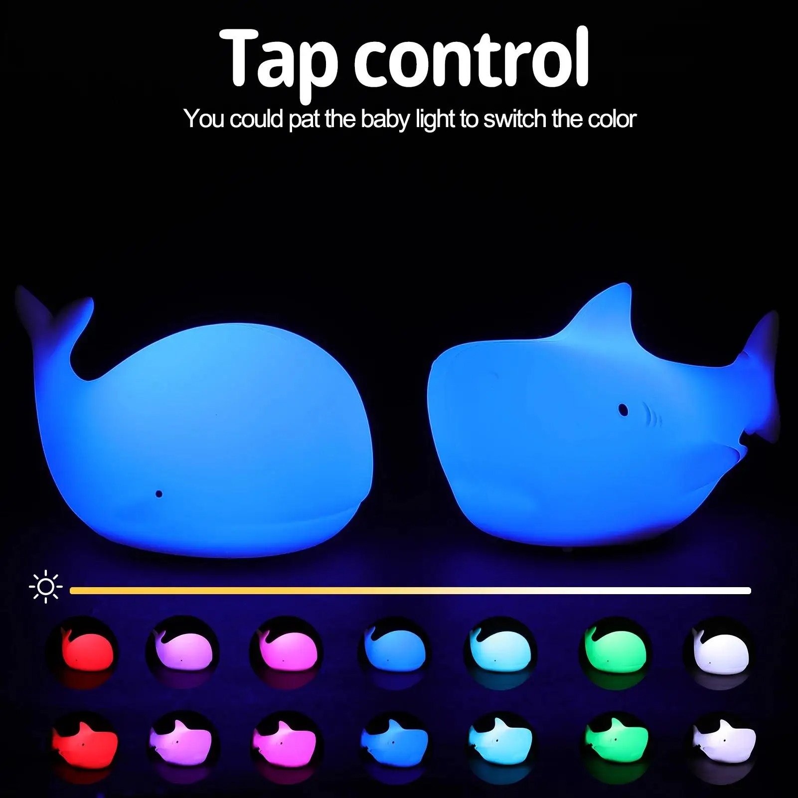 LED Night Light Cute Whale Car - đánh giá và giá Floating Nightstand With Led Light