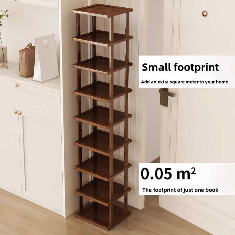 Tea Color Entryway Shoe Rack,  - đánh giá và giá Shoe Rack Cabinet Narrow Entryway