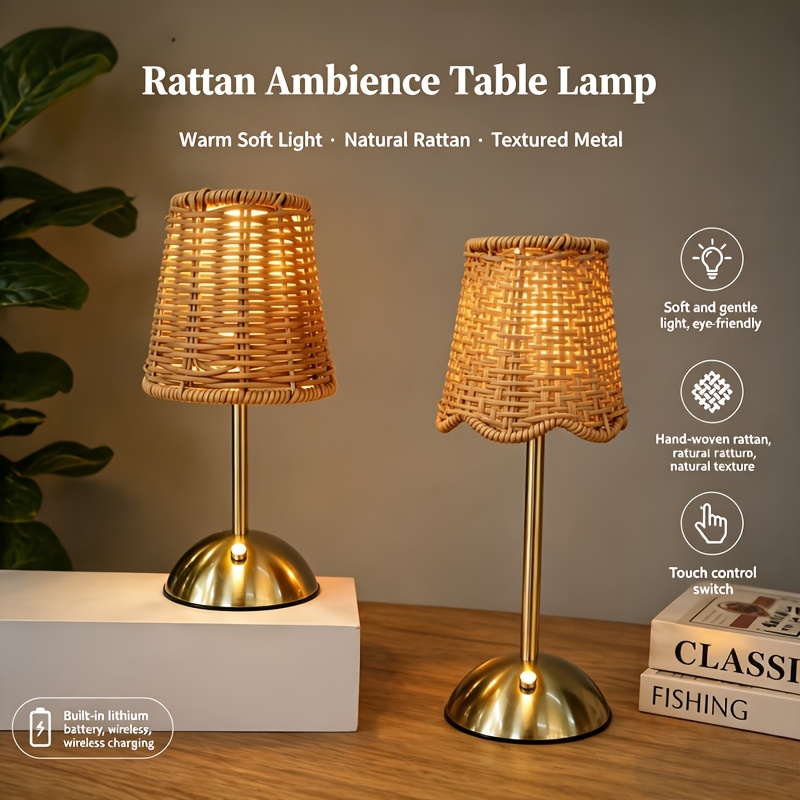 Bohemian Woven Rattan Art Tabl - đánh giá và giá Bedroom Furniture