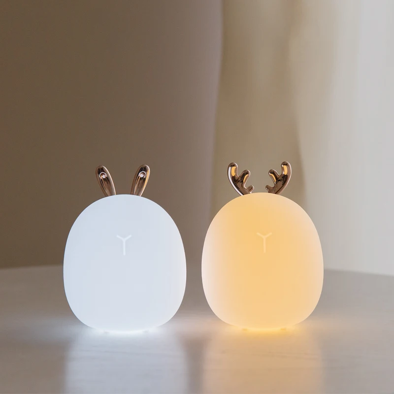 Led Carton Deer Rabbit Silicon - đánh giá và giá Floating Nightstand With Led Light
