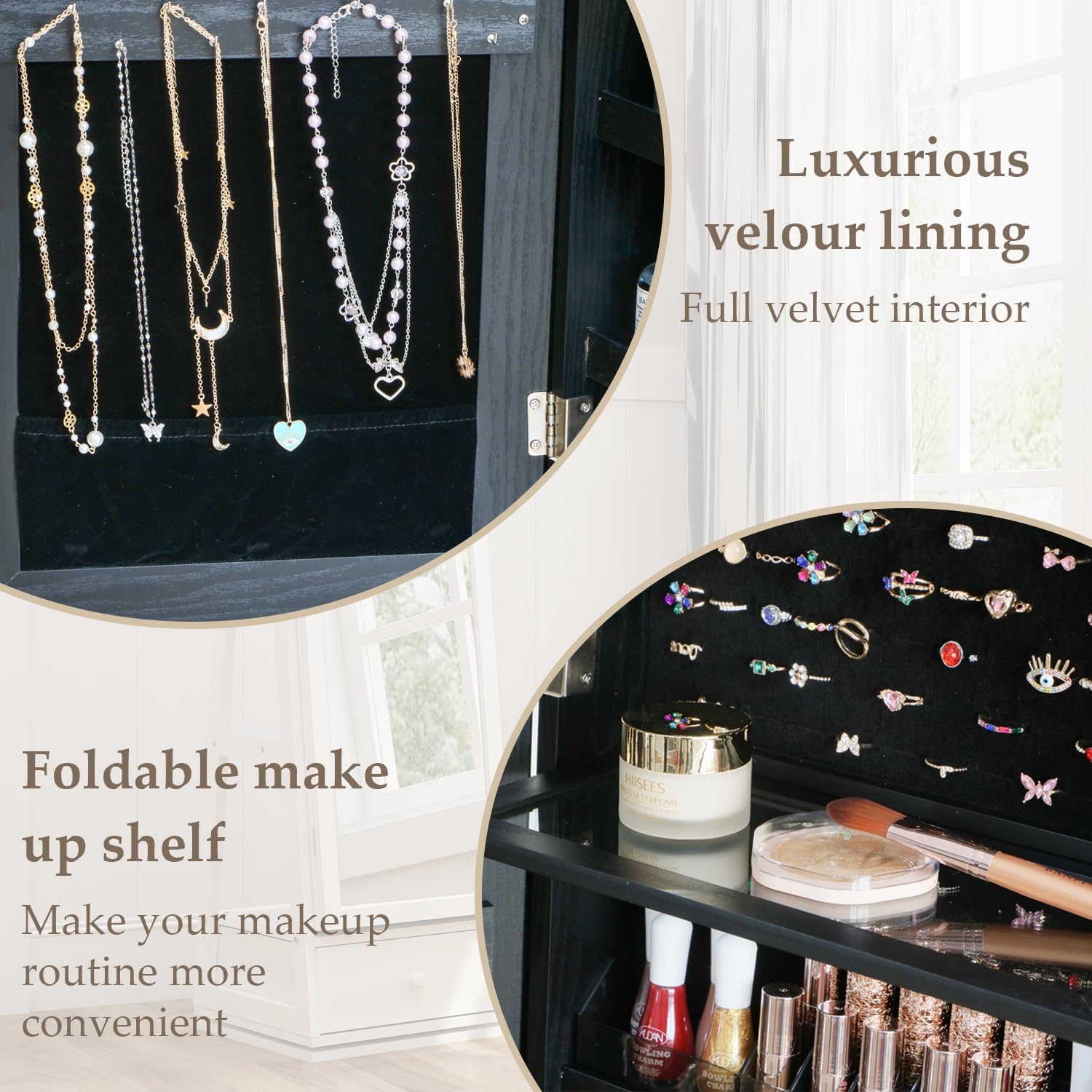 Full Length Standing Jewelry C - đánh giá và giá Full Length Mirror Jewelry Armoire