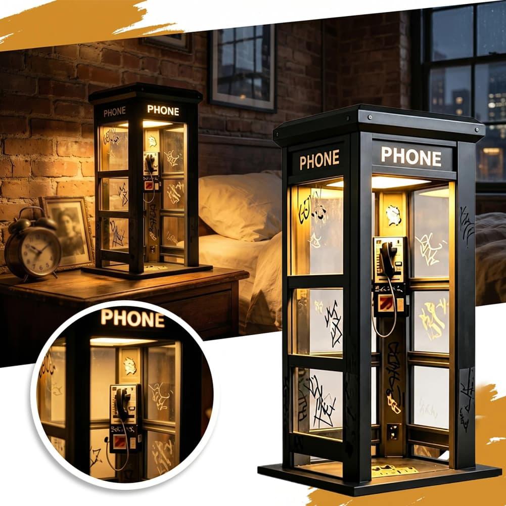 Retro Graffiti Phone Booth Tab - đánh giá và giá Bedroom Furniture