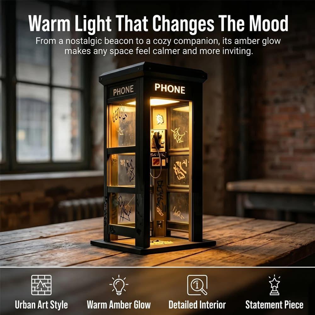 Retro Graffiti Phone Booth Tab - đánh giá và giá Bedroom Furniture