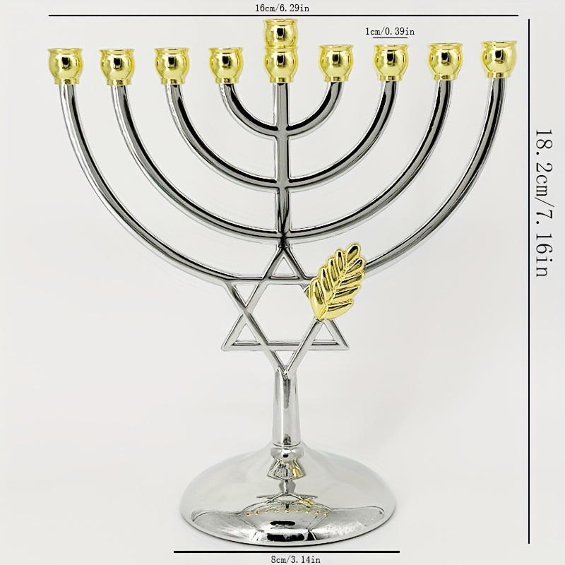 Hanukkah Menorah 9 Branch Cand - đánh giá và giá Tables