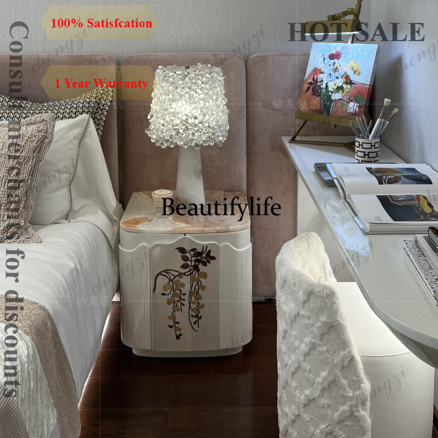 B567 Italian light luxury beds - đánh giá và giá Tables