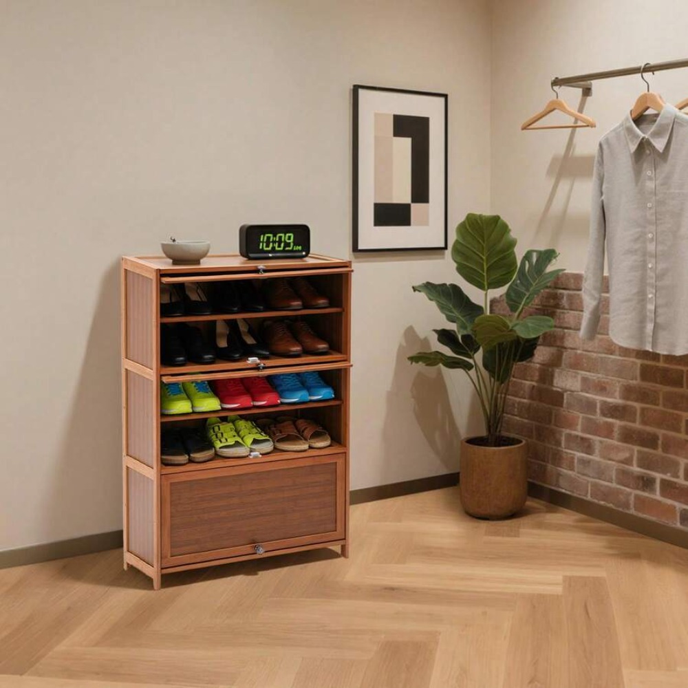 7 Tier Shoe Rack Storage Cabin - đánh giá và giá Shoe Rack Cabinet Narrow Entryway
