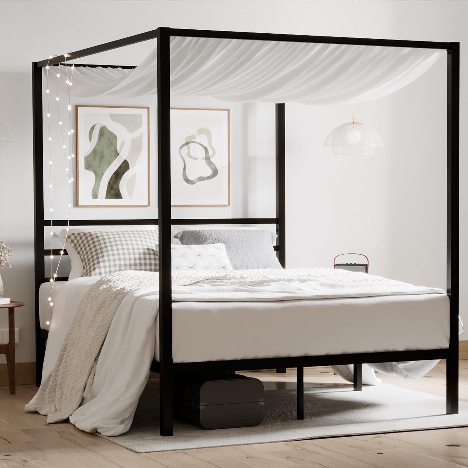 Metal Canopy Bed Frame Queen S - đánh giá và giá Canopy Bed Frame Metal Queen