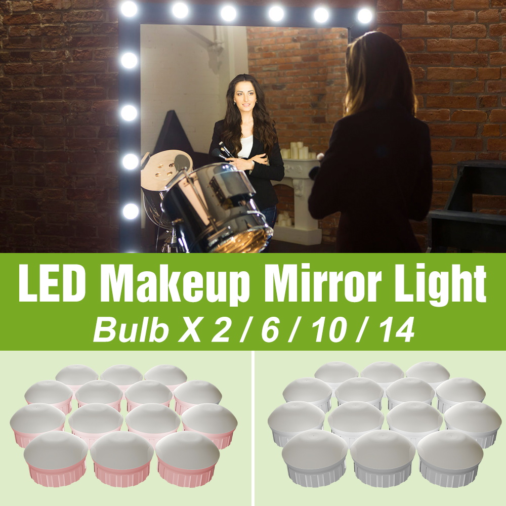 LED Makeup Mirror Light Bulb 5 - đánh giá và giá Dressing Table Vanity With Lighted Mirror