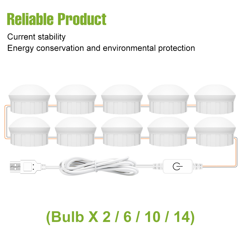 LED Makeup Mirror Light Bulb 5 - đánh giá và giá Dressing Table Vanity With Lighted Mirror
