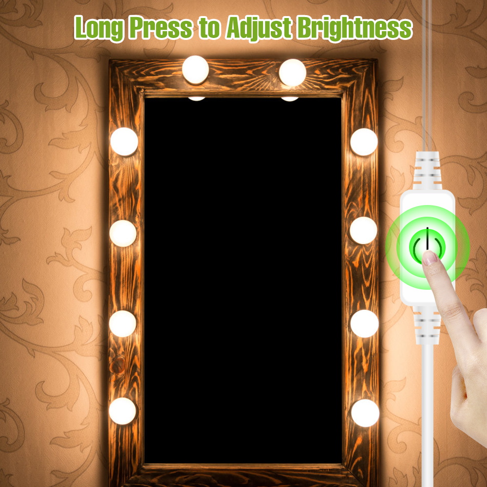 LED Makeup Mirror Light Bulb 5 - đánh giá và giá Dressing Table Vanity With Lighted Mirror