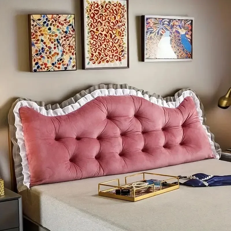 Tatami Plush Cushion Soft Lace - đánh giá và giá Headboard Cushion Backrest Tatami