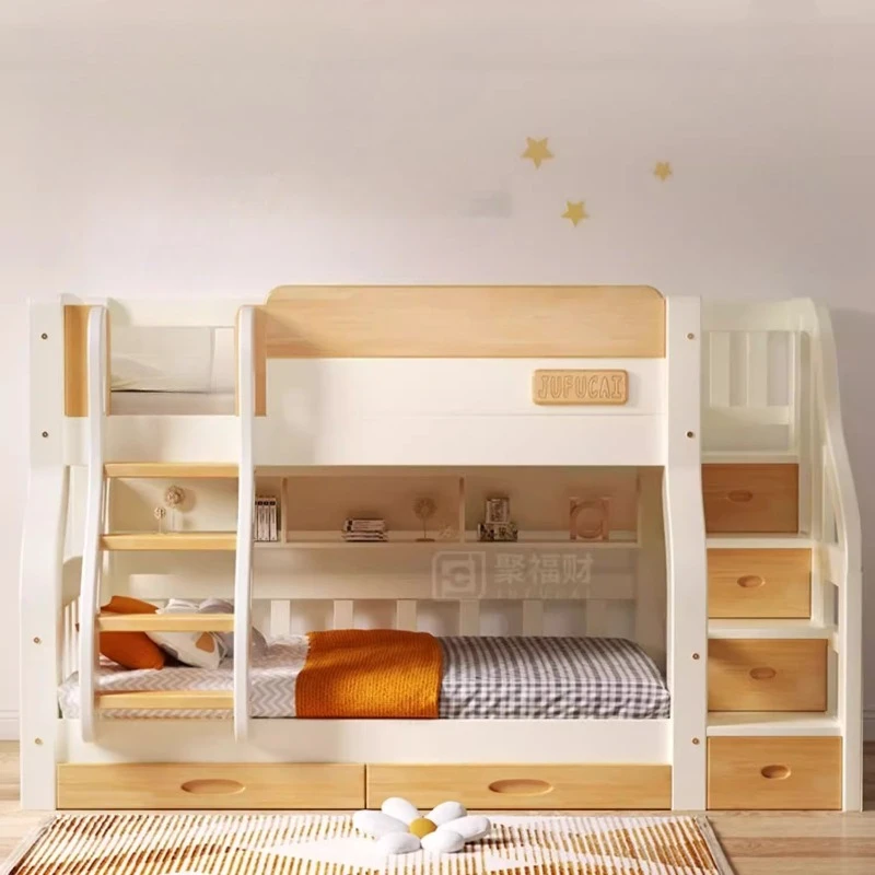 Loft Double Bed With Stairs Fr - đánh giá và giá King Size Bed Frame With Storage Drawers