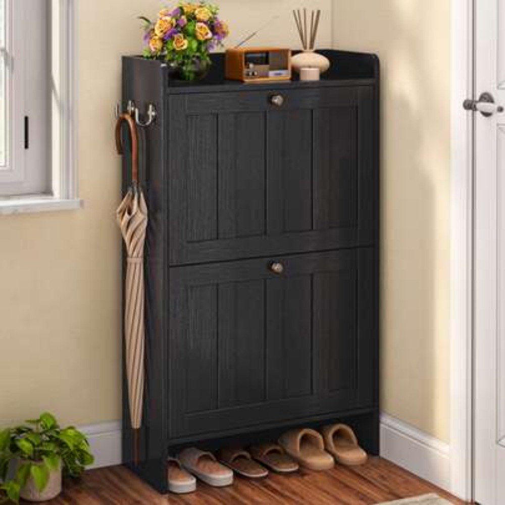 Freestanding Narrow Shoe Cabin - đánh giá và giá Shoe Rack Cabinet Narrow Entryway