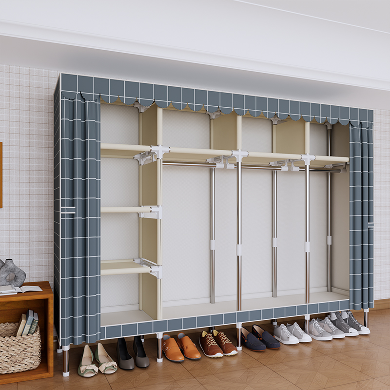 Fashion-Print Portable Wardrob - đánh giá và giá Wardrobe Closet Portable Fabric Cover
