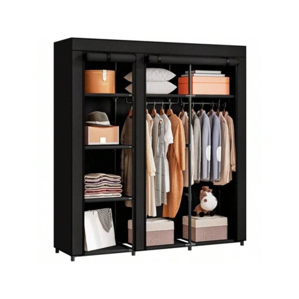 Portable Wardrobe Closet Stora - đánh giá và giá Wardrobe Closet Portable Fabric Cover