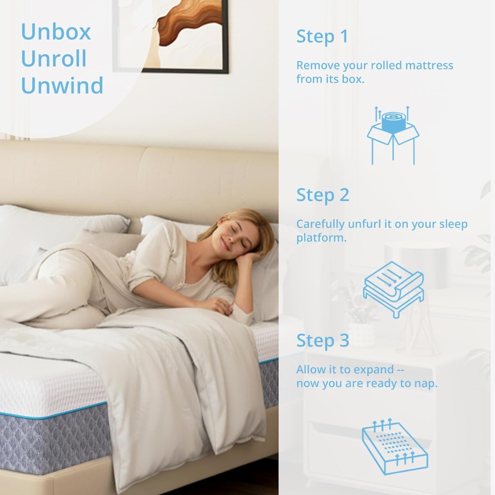 14 Inch Queen Mattress in a Bo - đánh giá và giá Memory Foam Mattress In A Box Queen
