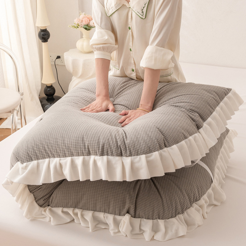 Ruffled Headboard Pillow Lumba - đánh giá và giá Headboard Cushion Backrest Tatami