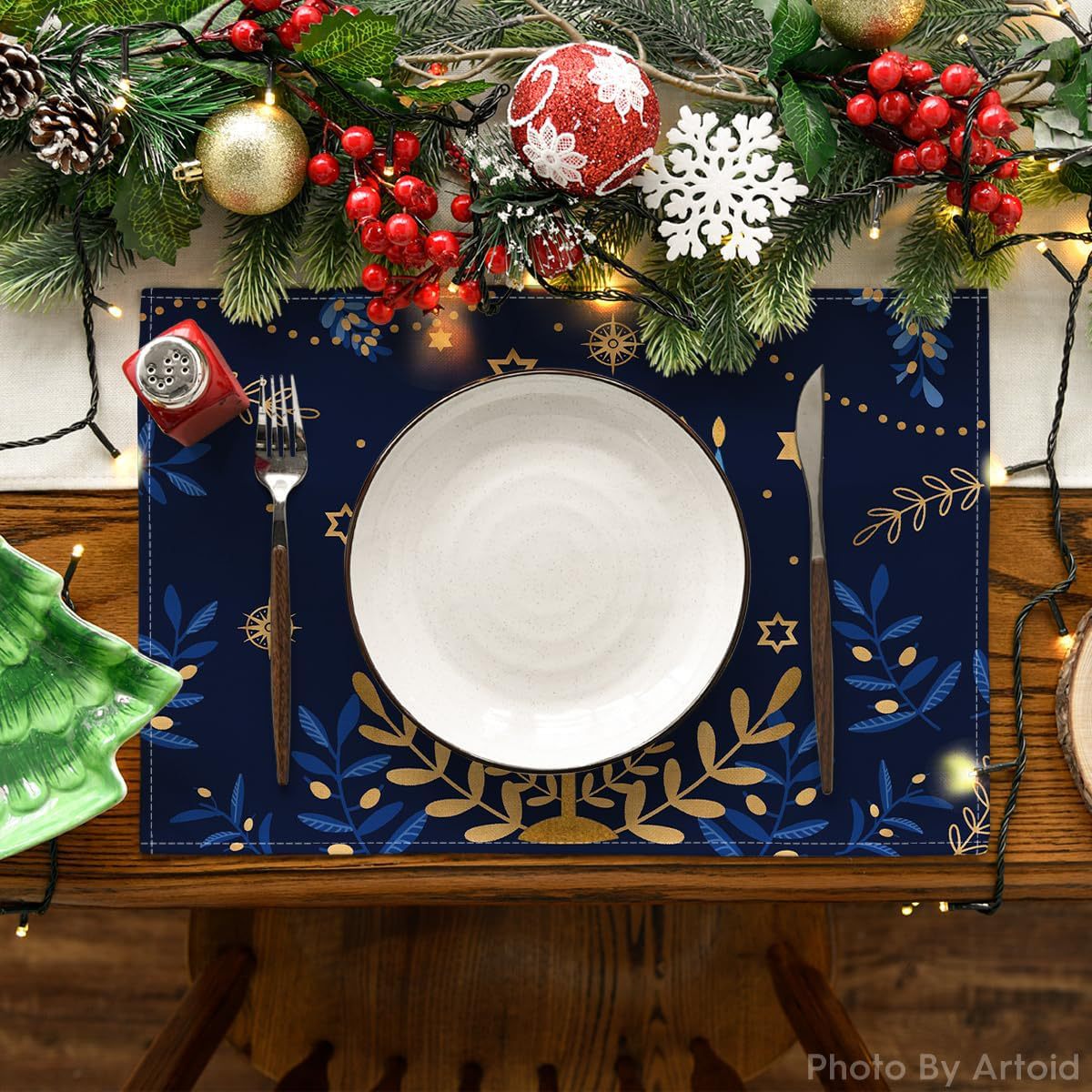 8Pcs Hanukkah Rosh Hashanah Pa - đánh giá và giá Tables