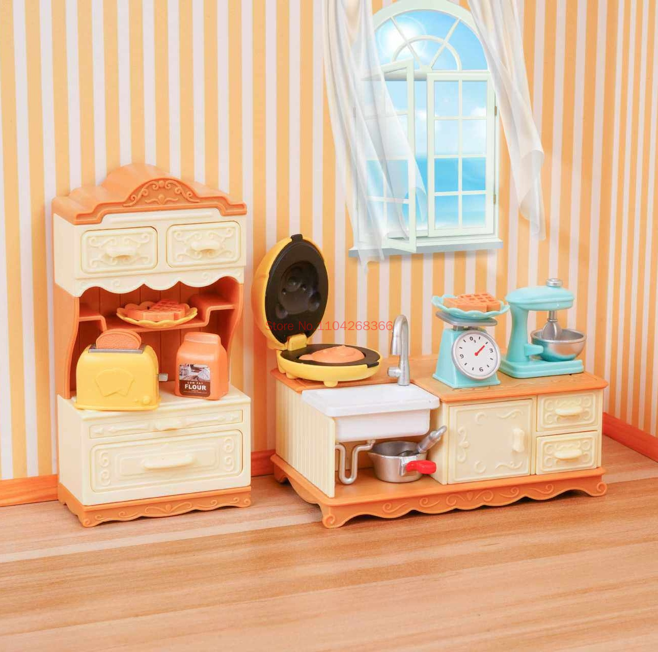 Forest Family 1/12 Kitchen Fur - đánh giá và giá Bedroom Furniture