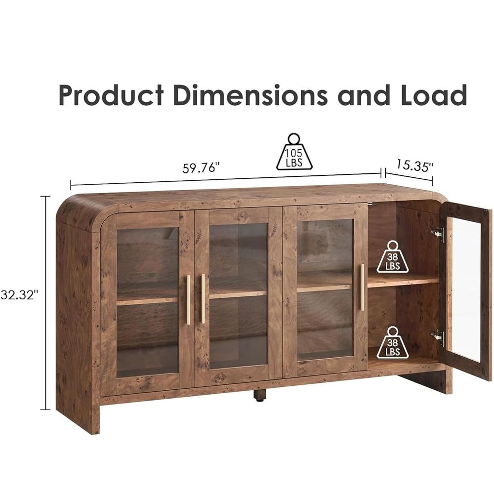 Sideboard Buffet Cabinet with  - đánh giá và giá Tables