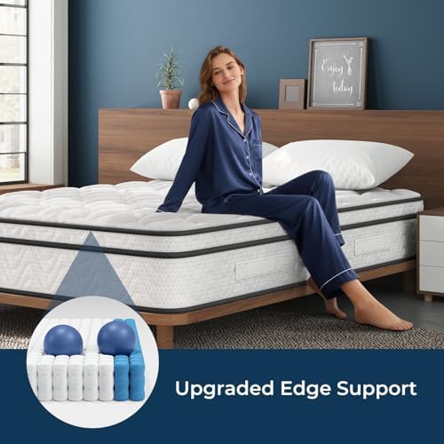 Queen Size Mattress 12 Inch, C - đánh giá và giá Memory Foam Mattress In A Box Queen