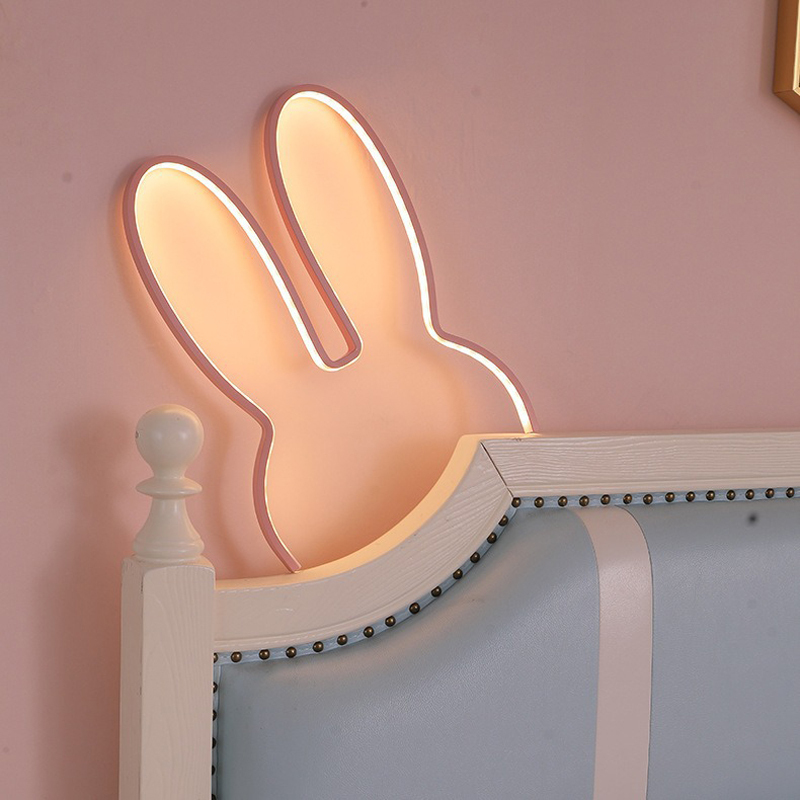 Cute Led Rabbit Wall Lights US - đánh giá và giá Floating Nightstand With Led Light