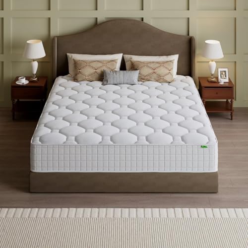 Queen Mattress, 14 Inch Hybrid - đánh giá và giá Memory Foam Mattress In A Box Queen
