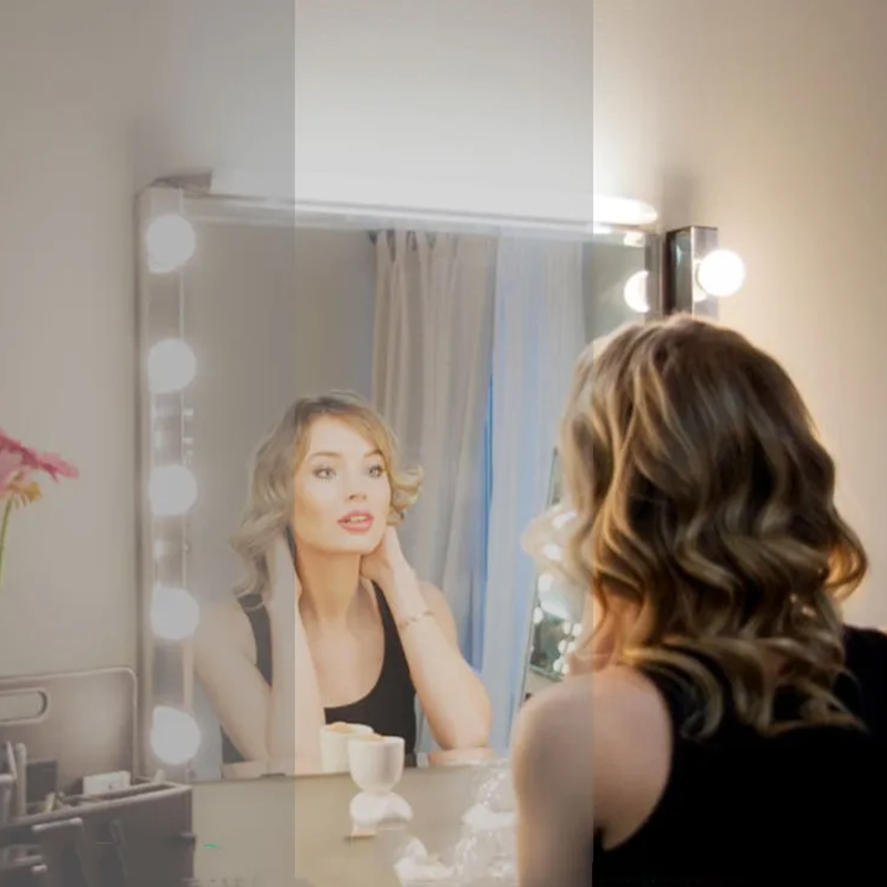 LED Mirror Makeup Mirror w/Lig - đánh giá và giá Dressing Table Vanity With Lighted Mirror