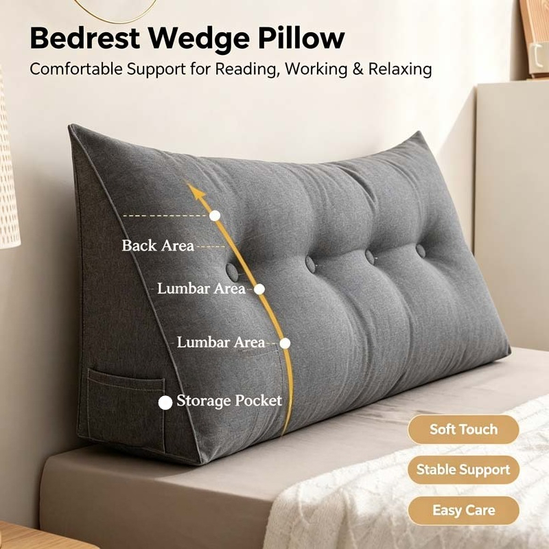 Large Headboard Cushion Tatami - đánh giá và giá Headboard Cushion Backrest Tatami