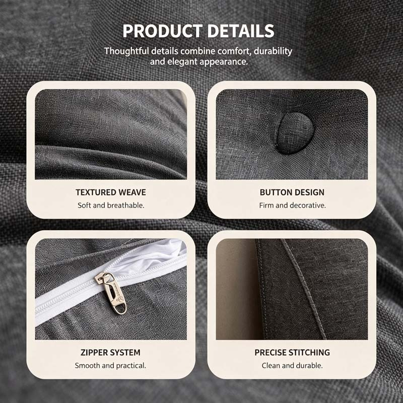 Large Headboard Cushion Tatami - đánh giá và giá Headboard Cushion Backrest Tatami