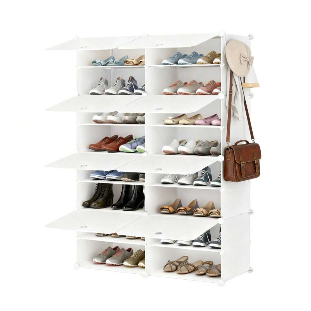 8 Layer Shoe Storage Cabinet w - đánh giá và giá Shoe Rack Cabinet Narrow Entryway