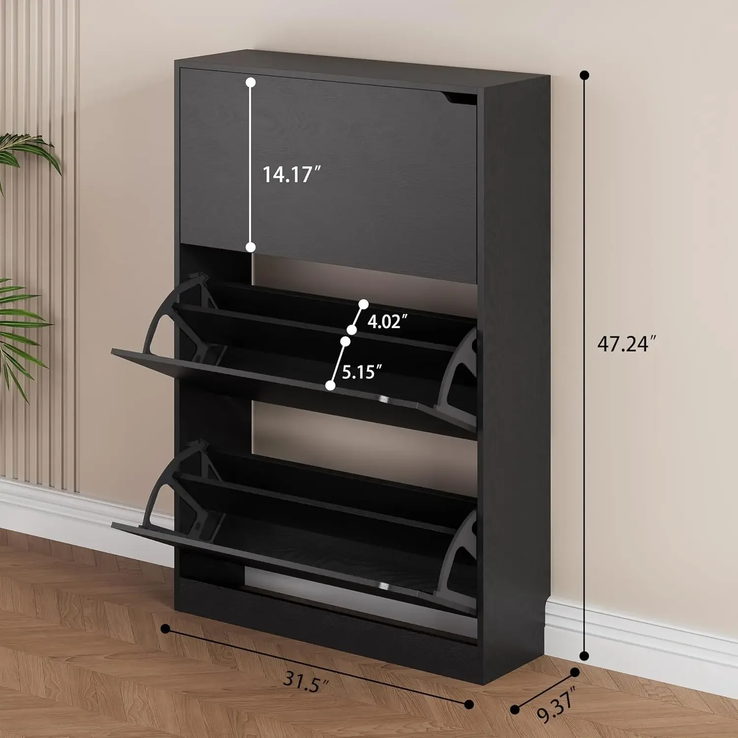 Shoe Storage Cabinet, Wood Sho - đánh giá và giá Shoe Rack Cabinet Narrow Entryway
