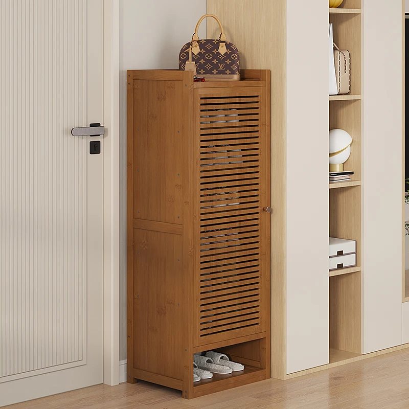 Narrow Small Shoe Rack with Do - đánh giá và giá Shoe Rack Cabinet Narrow Entryway