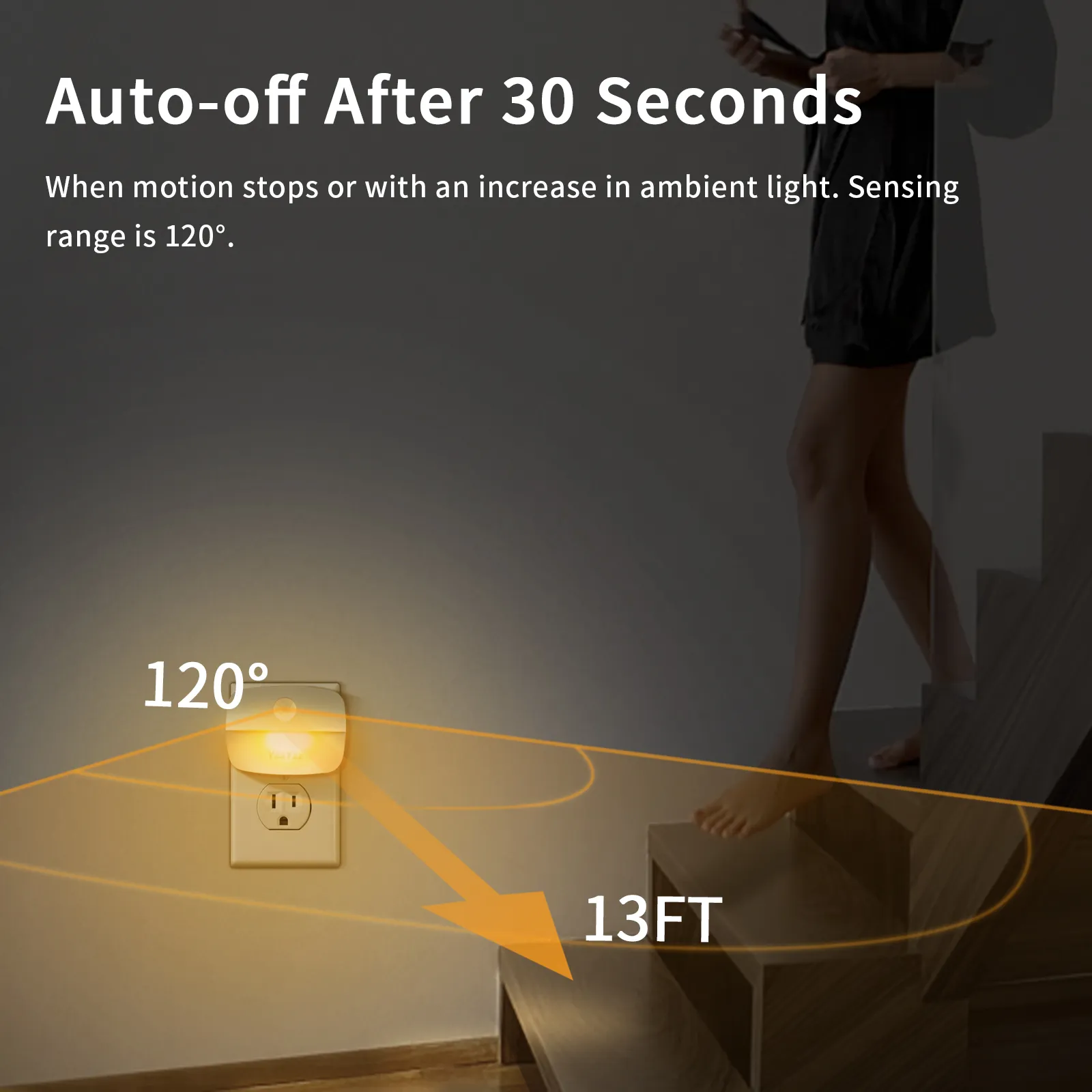 LED Night Light Motion Sensor  - đánh giá và giá Floating Nightstand With Led Light